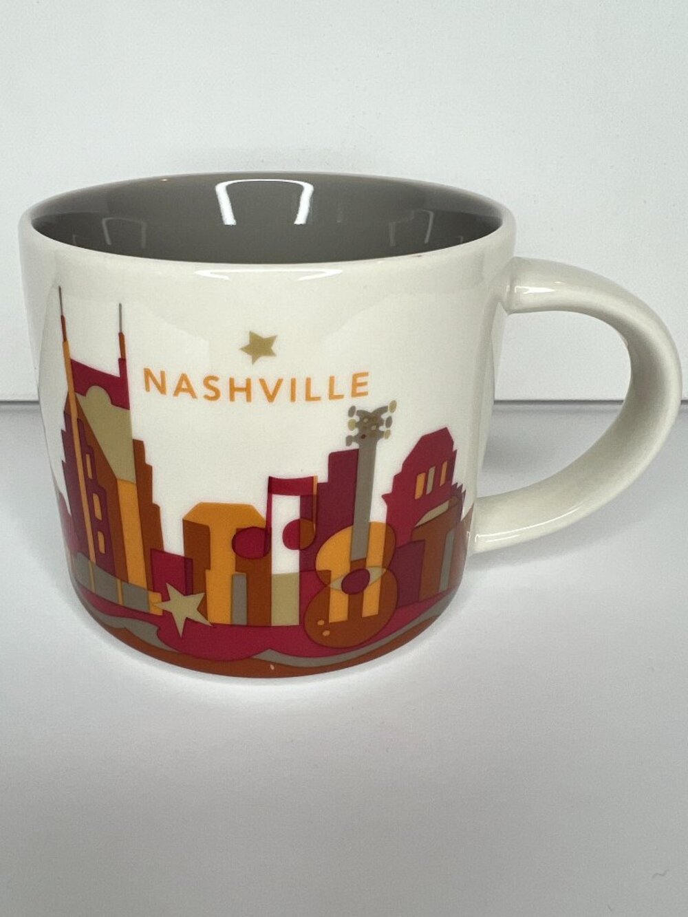 Starbucks You Are Here Collection Nashville Tea Coffee Mug 14 Oz